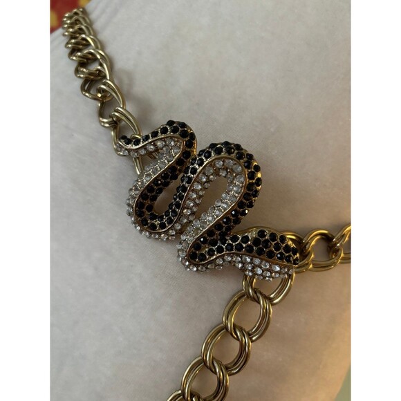 Kenneth Jay Lane snake belt - Picture 3 of 6